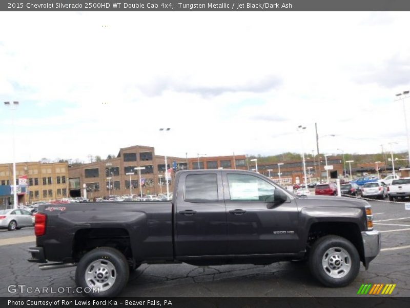 Tungsten Metallic / Jet Black/Dark Ash 2015 Chevrolet Silverado 2500HD WT Double Cab 4x4