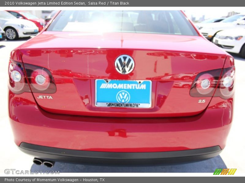 Salsa Red / Titan Black 2010 Volkswagen Jetta Limited Edition Sedan
