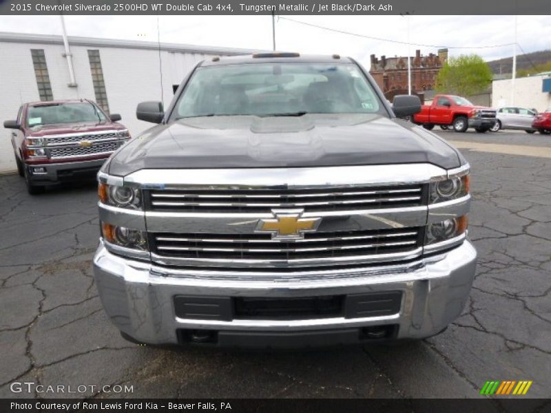 Tungsten Metallic / Jet Black/Dark Ash 2015 Chevrolet Silverado 2500HD WT Double Cab 4x4