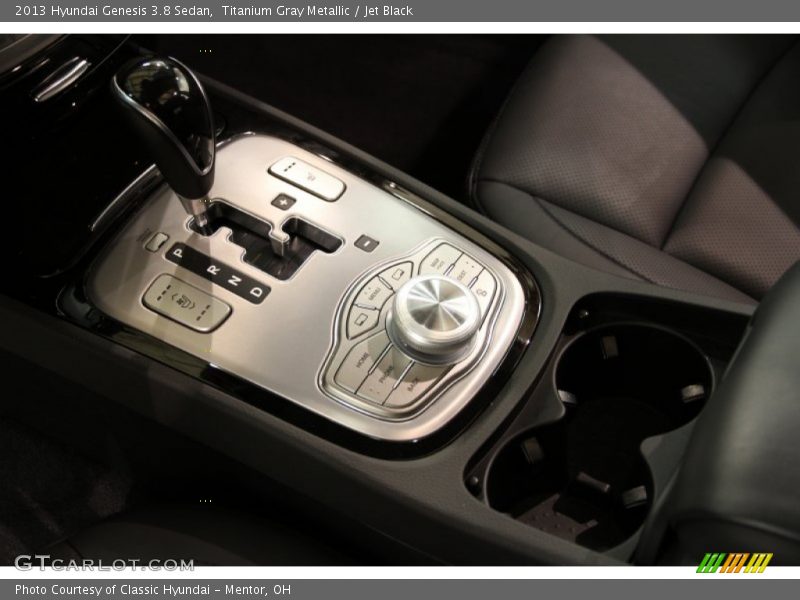 Titanium Gray Metallic / Jet Black 2013 Hyundai Genesis 3.8 Sedan
