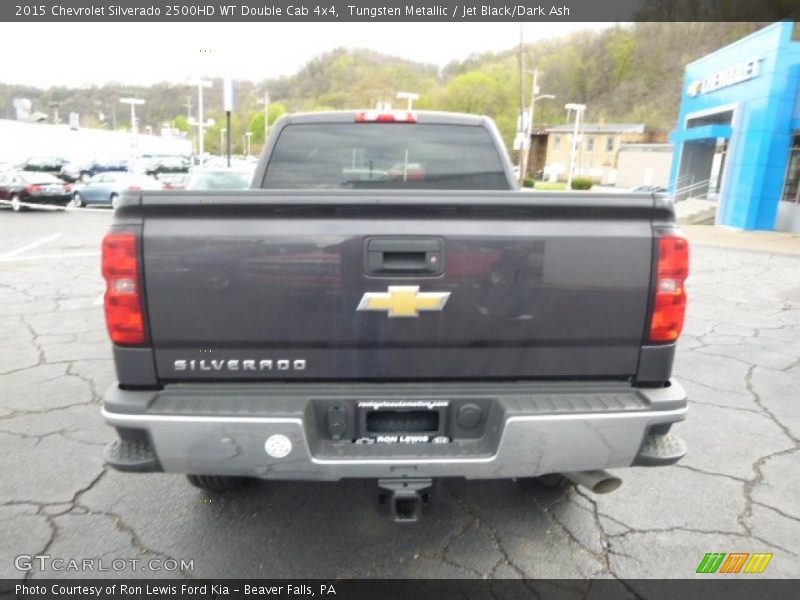 Tungsten Metallic / Jet Black/Dark Ash 2015 Chevrolet Silverado 2500HD WT Double Cab 4x4