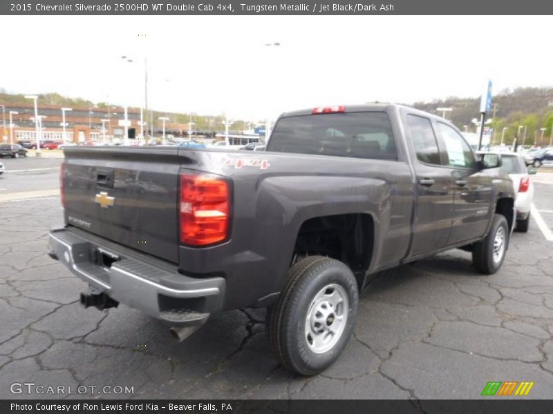 Tungsten Metallic / Jet Black/Dark Ash 2015 Chevrolet Silverado 2500HD WT Double Cab 4x4