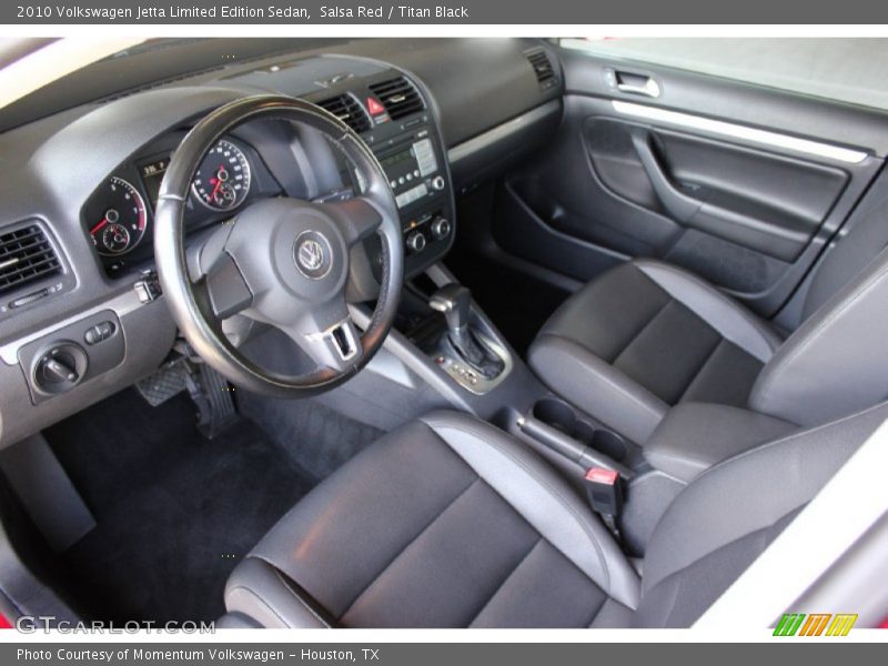 Salsa Red / Titan Black 2010 Volkswagen Jetta Limited Edition Sedan
