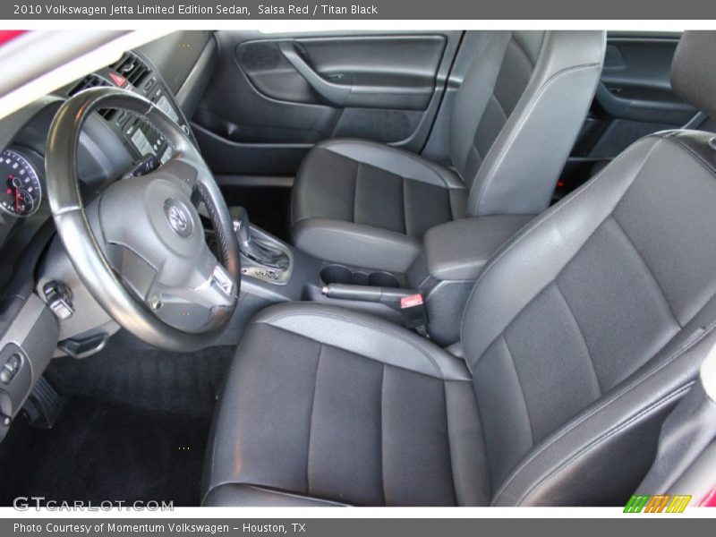 Salsa Red / Titan Black 2010 Volkswagen Jetta Limited Edition Sedan