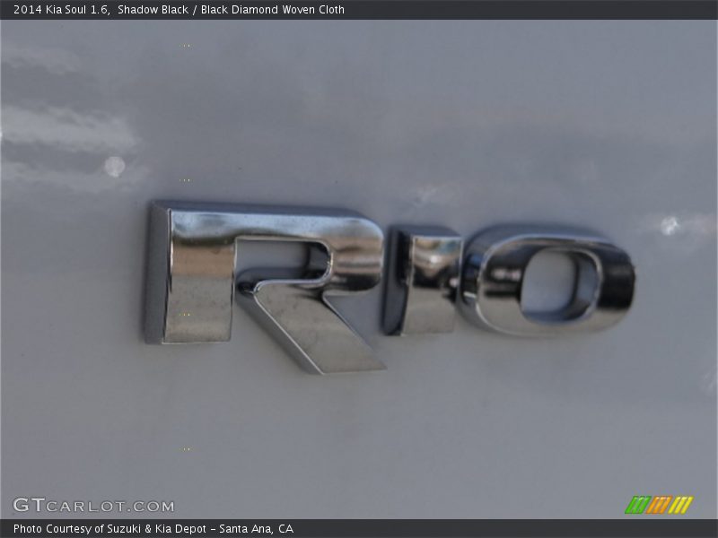 Shadow Black / Black Diamond Woven Cloth 2014 Kia Soul 1.6