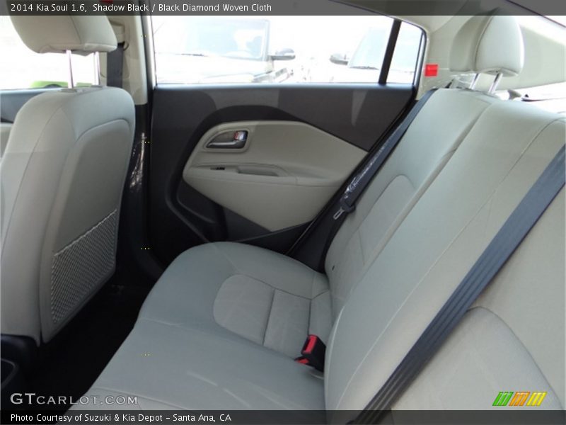 Shadow Black / Black Diamond Woven Cloth 2014 Kia Soul 1.6