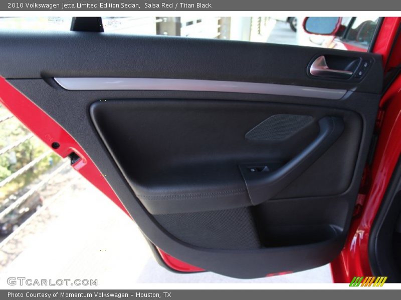 Salsa Red / Titan Black 2010 Volkswagen Jetta Limited Edition Sedan