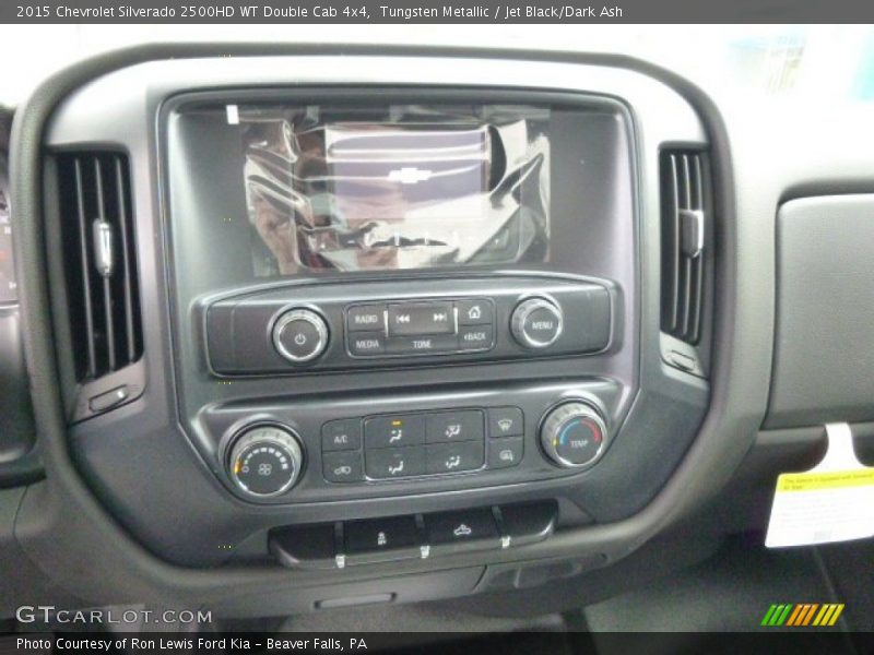 Tungsten Metallic / Jet Black/Dark Ash 2015 Chevrolet Silverado 2500HD WT Double Cab 4x4