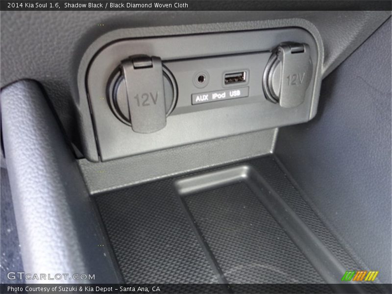Shadow Black / Black Diamond Woven Cloth 2014 Kia Soul 1.6