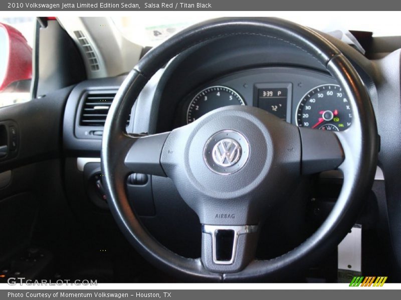 Salsa Red / Titan Black 2010 Volkswagen Jetta Limited Edition Sedan