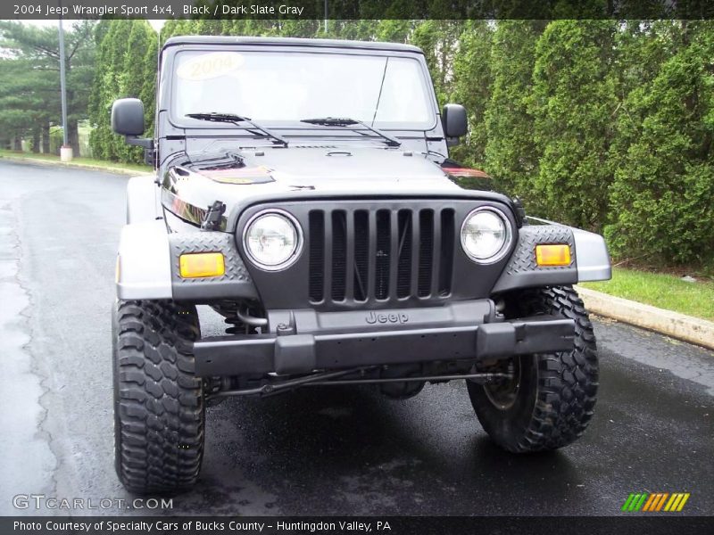 Black / Dark Slate Gray 2004 Jeep Wrangler Sport 4x4