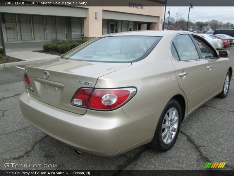 Mystic Gold Metallic / Ivory 2003 Lexus ES 300