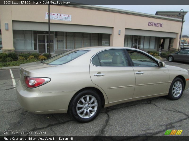 Mystic Gold Metallic / Ivory 2003 Lexus ES 300