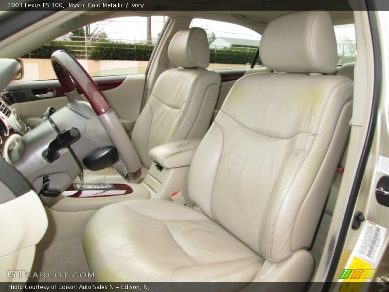 Mystic Gold Metallic / Ivory 2003 Lexus ES 300