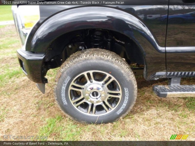Tuxedo Black / Platinum Pecan 2015 Ford F250 Super Duty Platinum Crew Cab 4x4