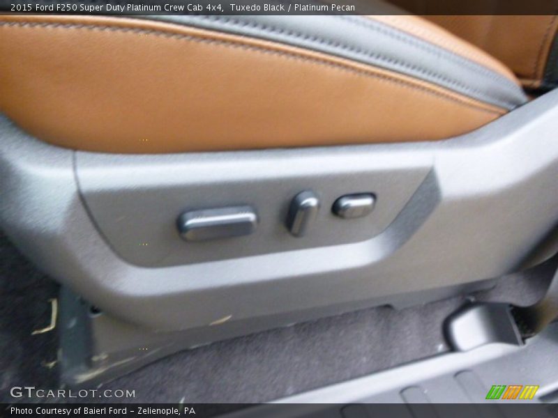 Tuxedo Black / Platinum Pecan 2015 Ford F250 Super Duty Platinum Crew Cab 4x4