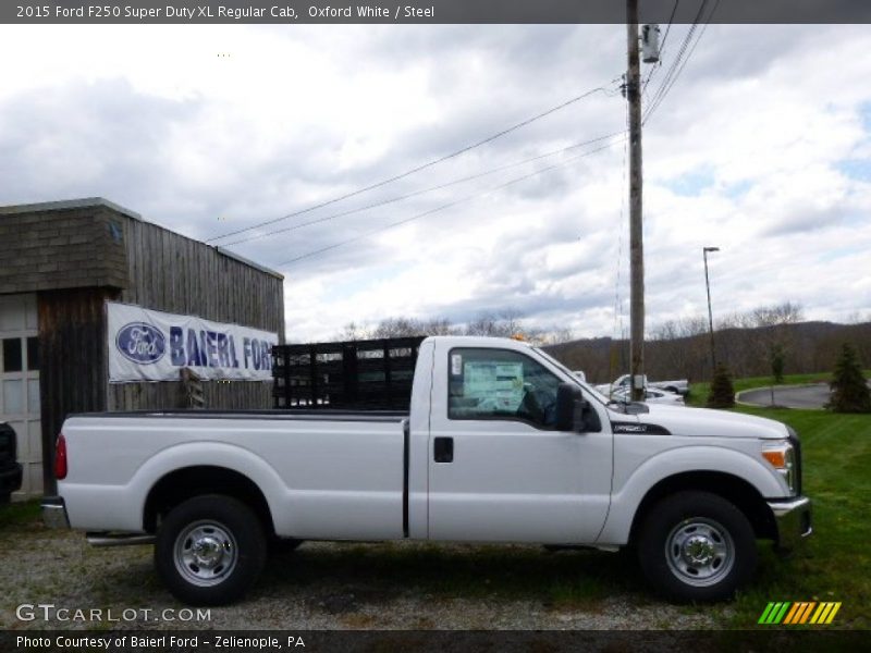 Oxford White / Steel 2015 Ford F250 Super Duty XL Regular Cab
