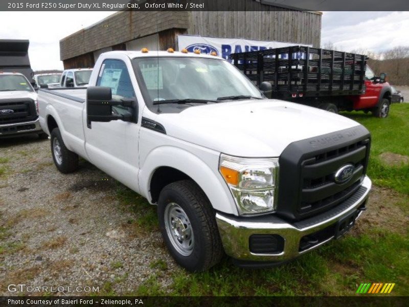 Oxford White / Steel 2015 Ford F250 Super Duty XL Regular Cab