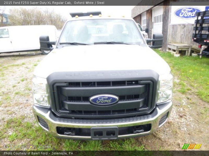 Oxford White / Steel 2015 Ford F250 Super Duty XL Regular Cab