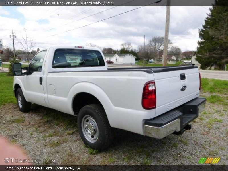 Oxford White / Steel 2015 Ford F250 Super Duty XL Regular Cab