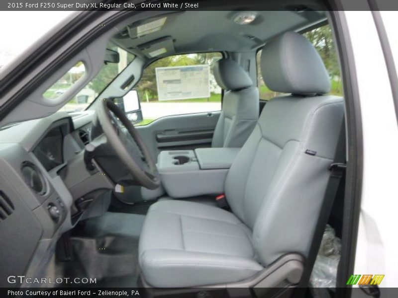 Oxford White / Steel 2015 Ford F250 Super Duty XL Regular Cab