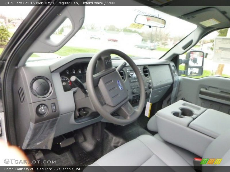 Oxford White / Steel 2015 Ford F250 Super Duty XL Regular Cab