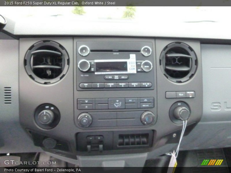 Oxford White / Steel 2015 Ford F250 Super Duty XL Regular Cab