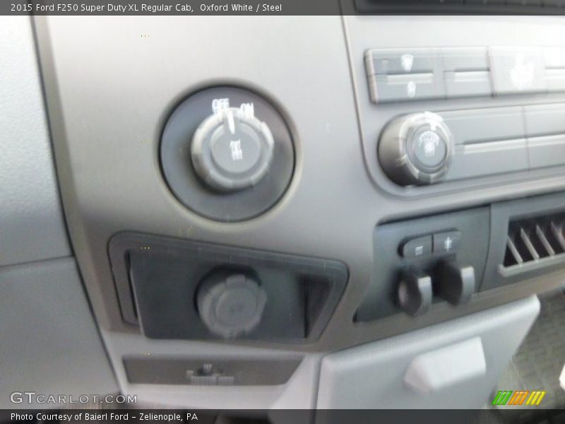 Oxford White / Steel 2015 Ford F250 Super Duty XL Regular Cab