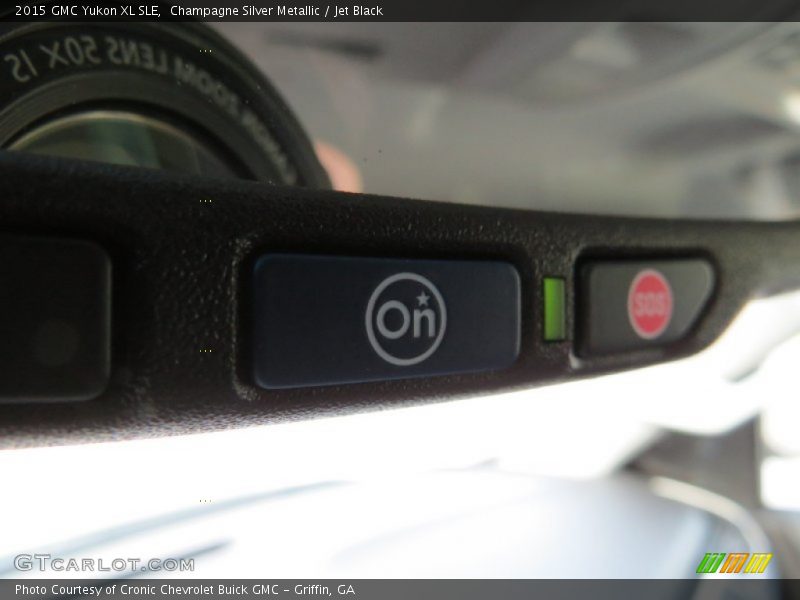 Champagne Silver Metallic / Jet Black 2015 GMC Yukon XL SLE