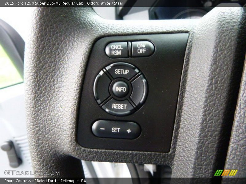 Oxford White / Steel 2015 Ford F250 Super Duty XL Regular Cab