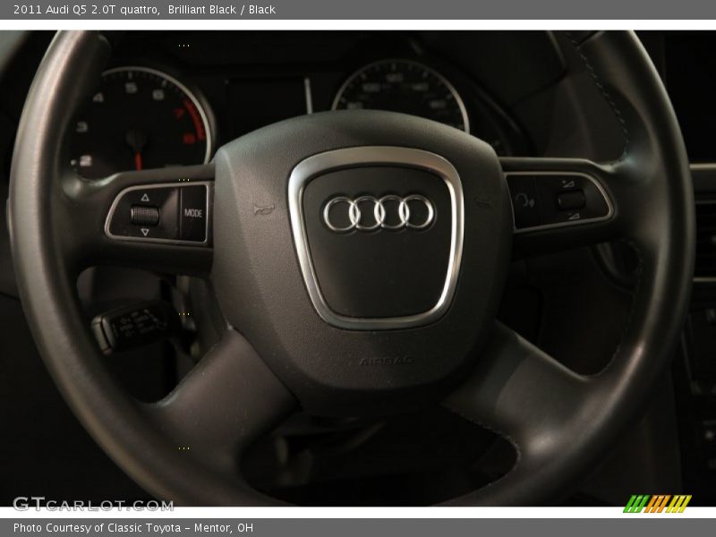 Brilliant Black / Black 2011 Audi Q5 2.0T quattro