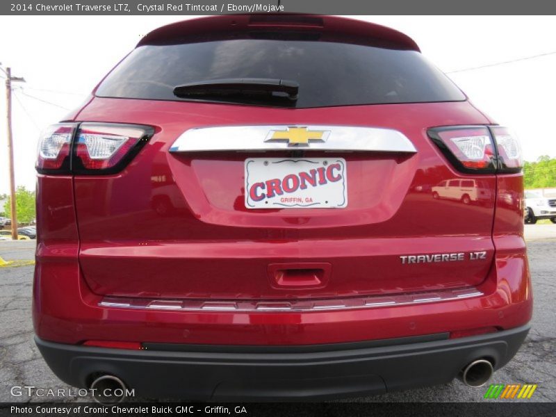 Crystal Red Tintcoat / Ebony/Mojave 2014 Chevrolet Traverse LTZ