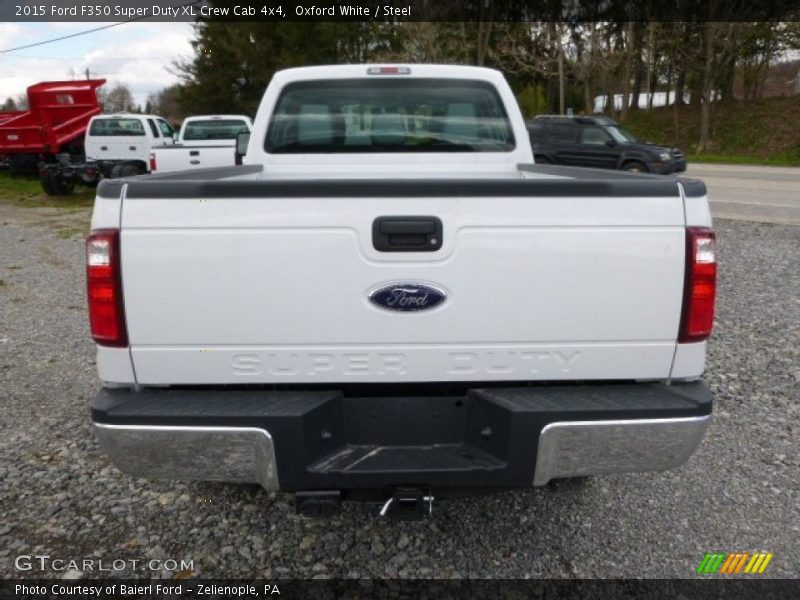 Oxford White / Steel 2015 Ford F350 Super Duty XL Crew Cab 4x4