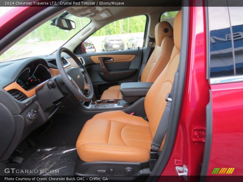 Crystal Red Tintcoat / Ebony/Mojave 2014 Chevrolet Traverse LTZ