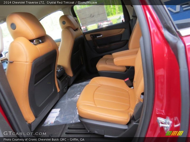Crystal Red Tintcoat / Ebony/Mojave 2014 Chevrolet Traverse LTZ