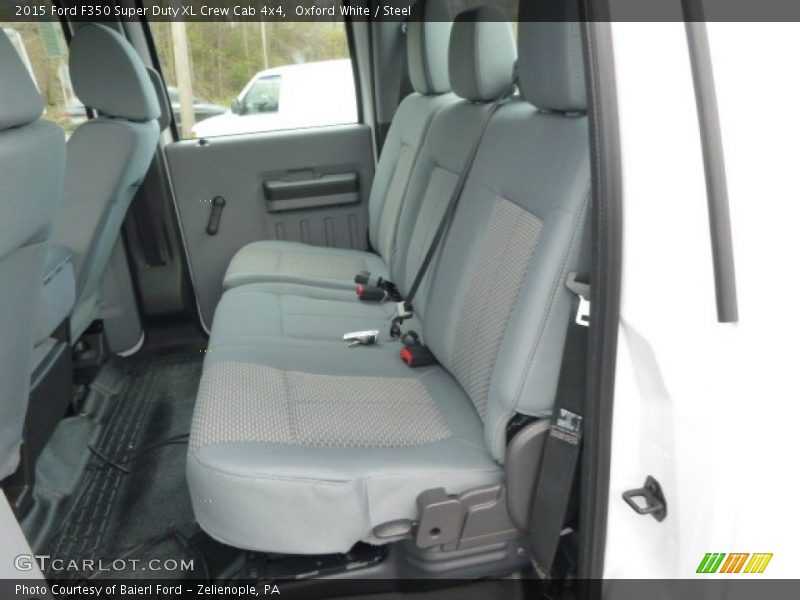 Rear Seat of 2015 F350 Super Duty XL Crew Cab 4x4