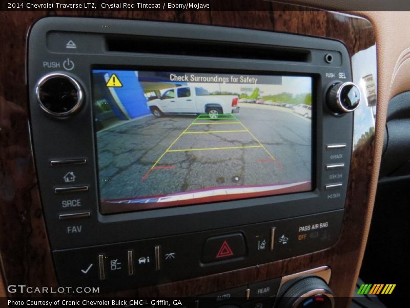 Crystal Red Tintcoat / Ebony/Mojave 2014 Chevrolet Traverse LTZ