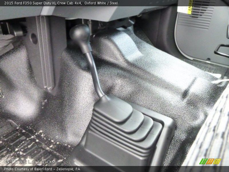 Oxford White / Steel 2015 Ford F350 Super Duty XL Crew Cab 4x4