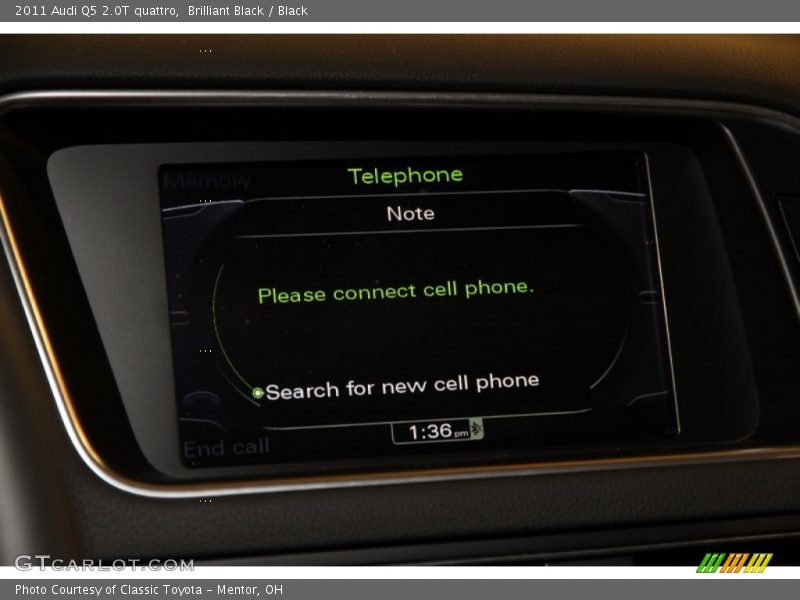 Brilliant Black / Black 2011 Audi Q5 2.0T quattro