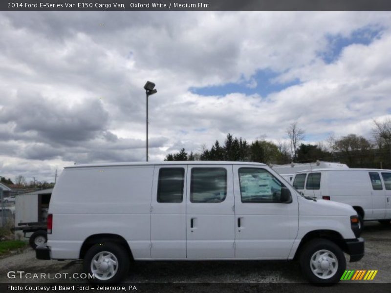 Oxford White / Medium Flint 2014 Ford E-Series Van E150 Cargo Van