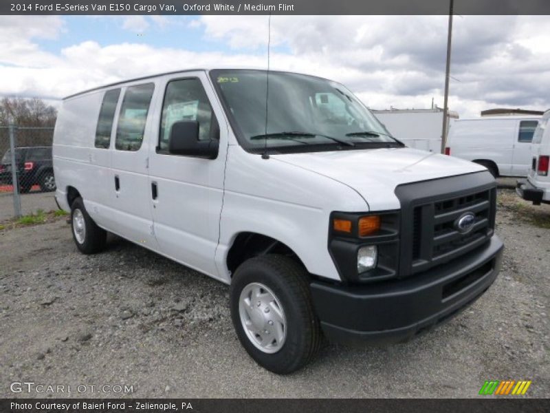 Oxford White / Medium Flint 2014 Ford E-Series Van E150 Cargo Van