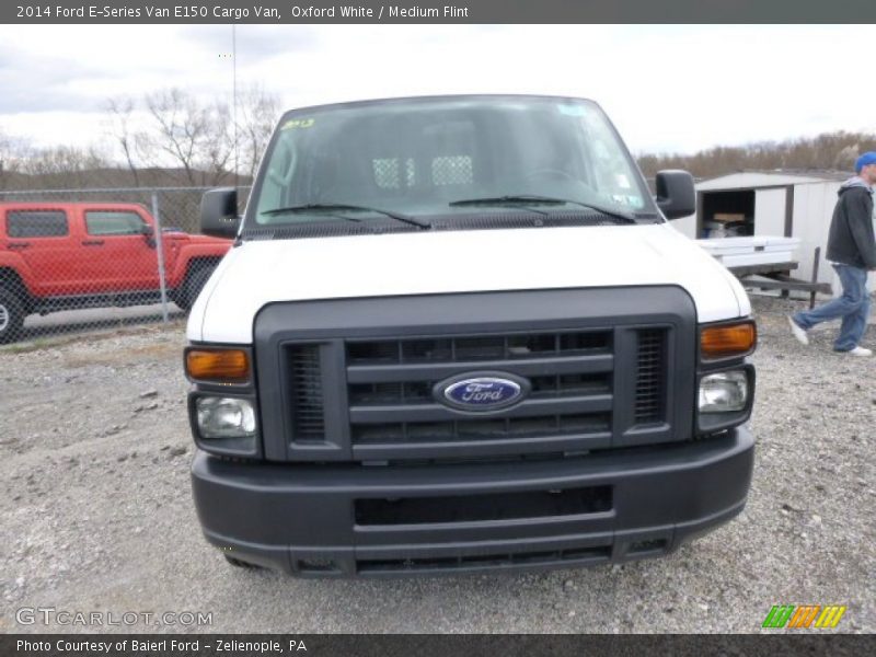 Oxford White / Medium Flint 2014 Ford E-Series Van E150 Cargo Van