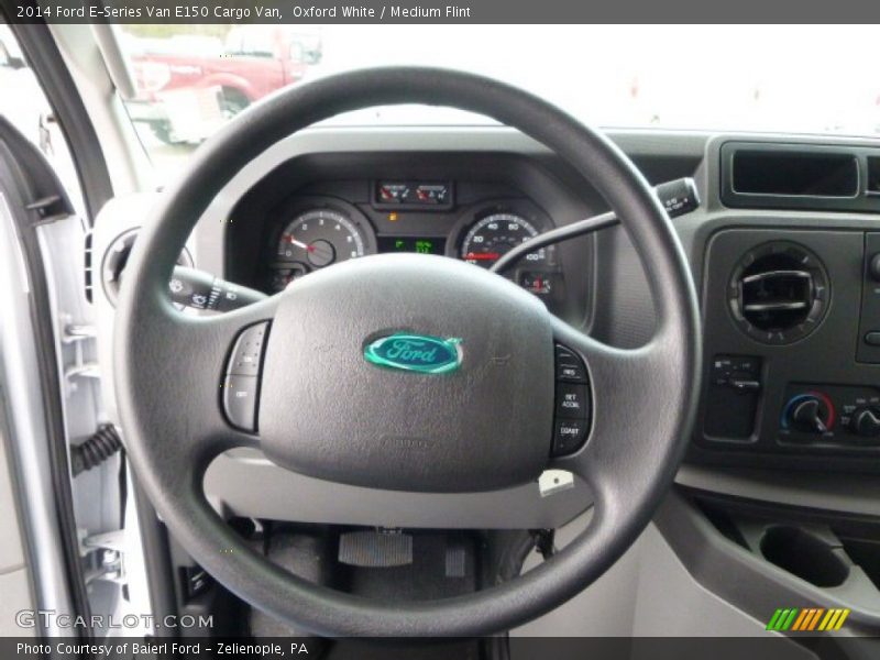 Oxford White / Medium Flint 2014 Ford E-Series Van E150 Cargo Van