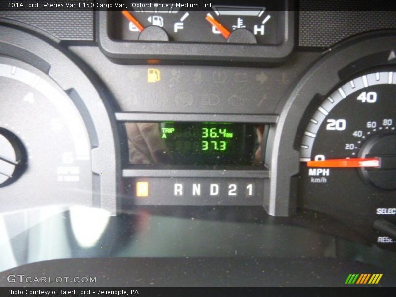 Oxford White / Medium Flint 2014 Ford E-Series Van E150 Cargo Van