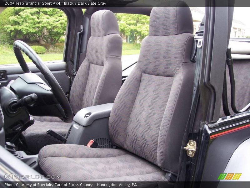 Black / Dark Slate Gray 2004 Jeep Wrangler Sport 4x4