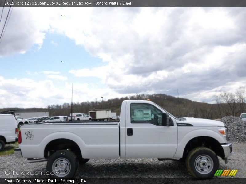 Oxford White / Steel 2015 Ford F250 Super Duty XL Regular Cab 4x4