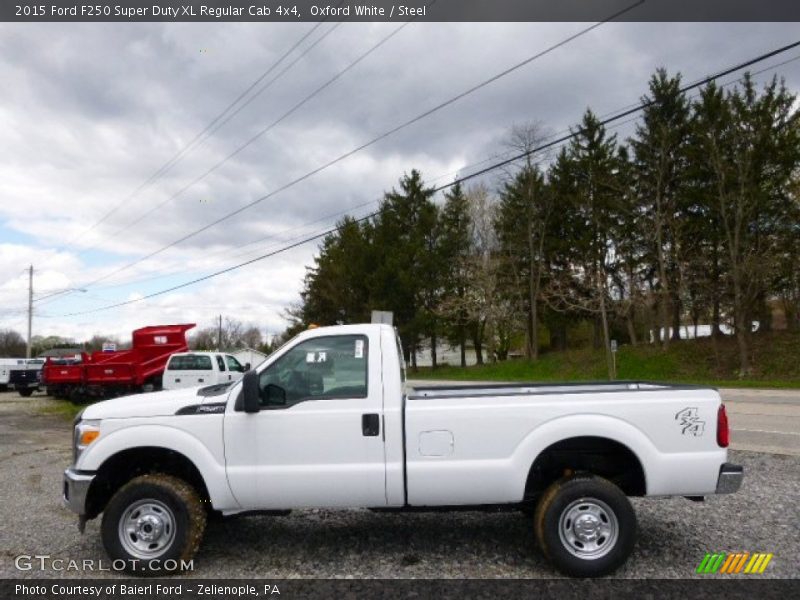 Oxford White / Steel 2015 Ford F250 Super Duty XL Regular Cab 4x4