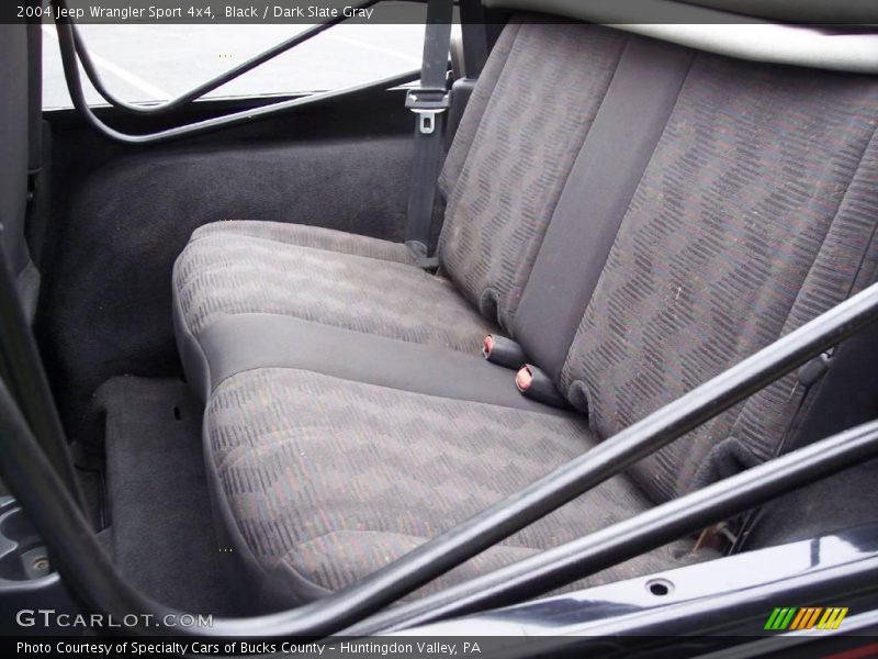 Black / Dark Slate Gray 2004 Jeep Wrangler Sport 4x4