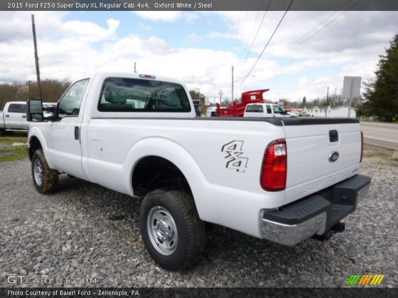 Oxford White / Steel 2015 Ford F250 Super Duty XL Regular Cab 4x4