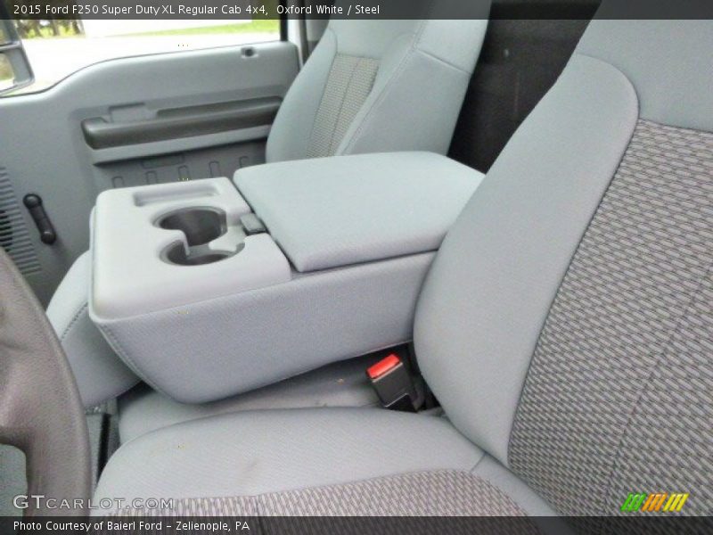 Oxford White / Steel 2015 Ford F250 Super Duty XL Regular Cab 4x4